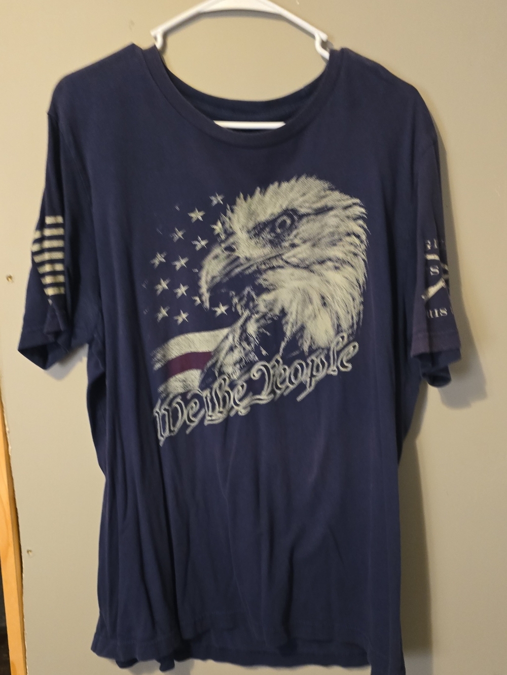 Grunt Style Navy We the People Eagle Graphic Tee